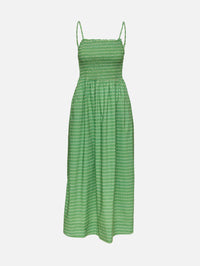 Carmen Dress,BIRDS OF PARADIS BY TROVATA,GREEN MEDALLION,Image 1