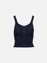 Thea Scoop Neck Tank,SABLYN,MIDNIGHT NAVY,Image 1