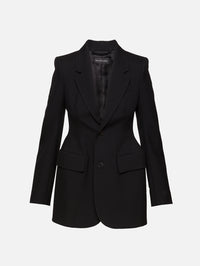 Hourglass Jacket,BALENCIAGA,BLACK,Image 1