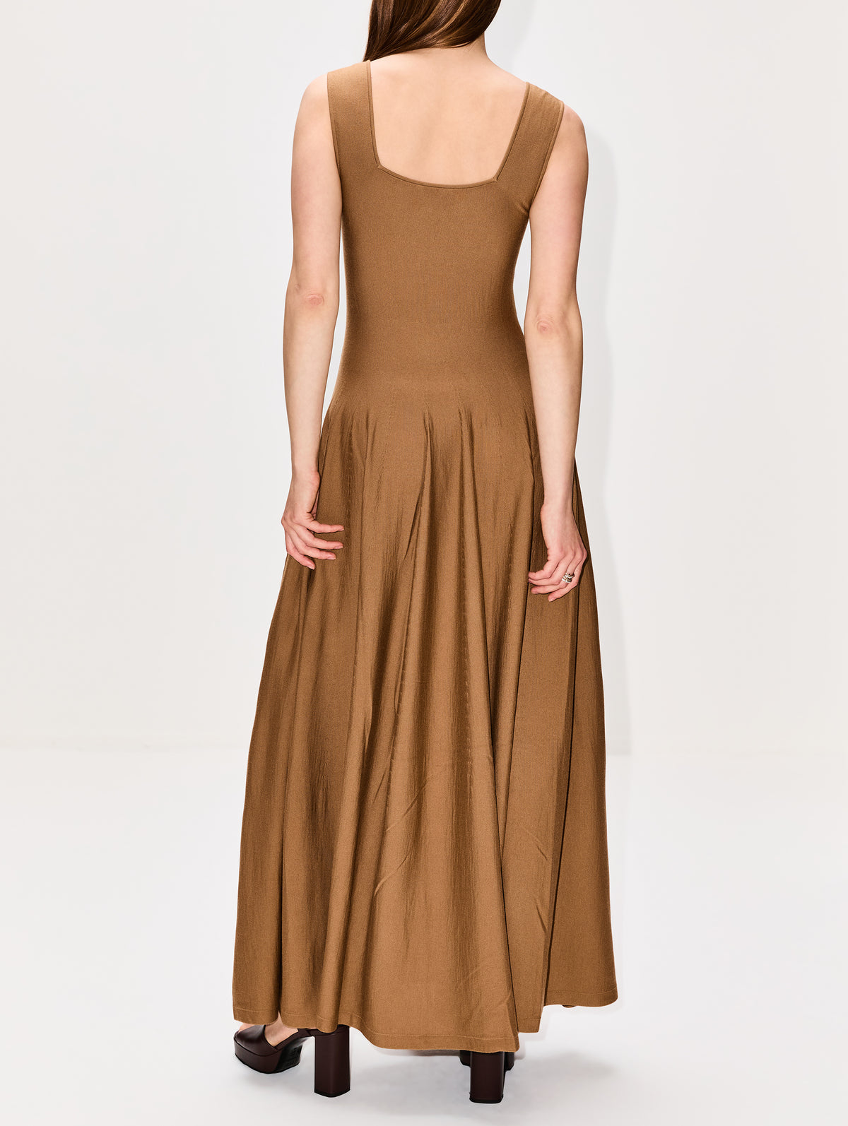 khaite maxi dress KHAITE Dandora Draped Silk-gerogette Maxi Dress - Women - Ivory Dresses