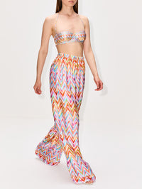 Stripe Trouser,MISSONI MARE,MULTICOLOR WHITE,Image 3