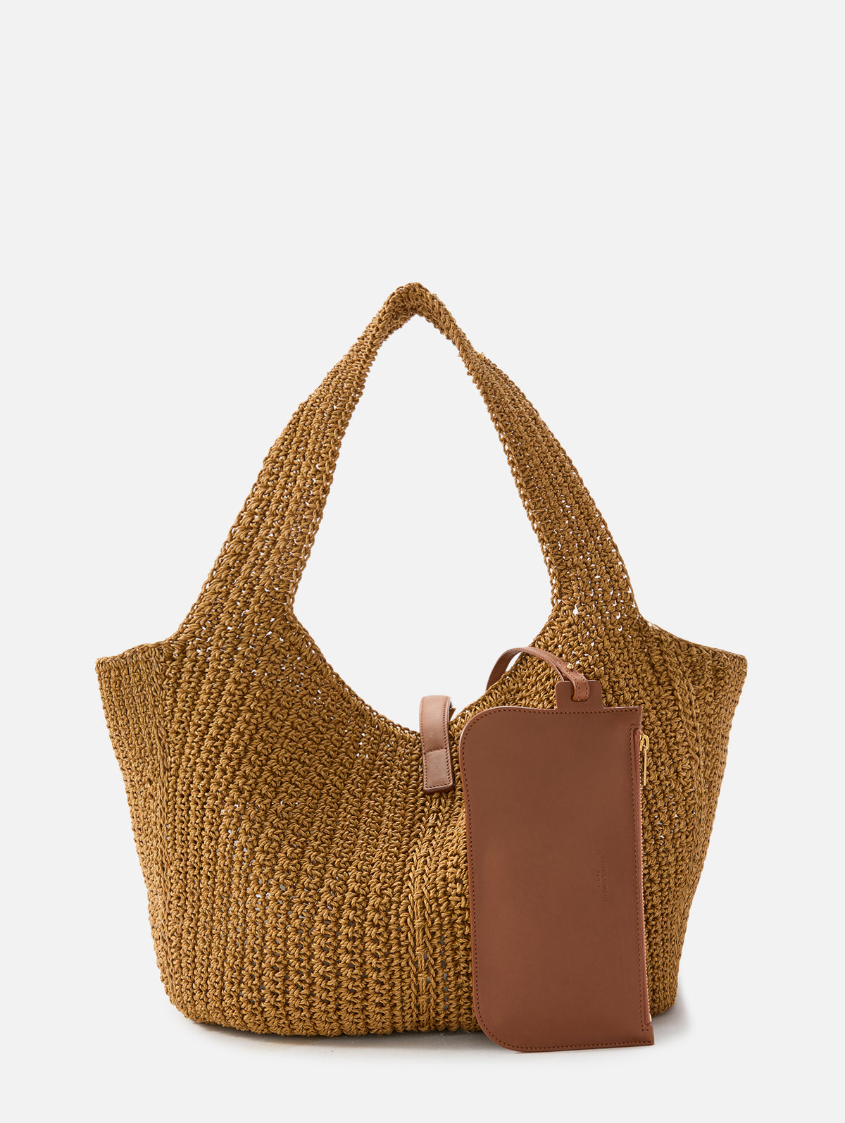 Le 5 à 7 Bea Bag,SAINT LAURENT,LIGHT BROWN,Image 3