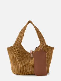 Le 5 à 7 Bea Bag,SAINT LAURENT,LIGHT BROWN,Image 3
