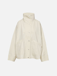 Summer Parachute Jacket,TOTÉME,OYSTER,Image 1