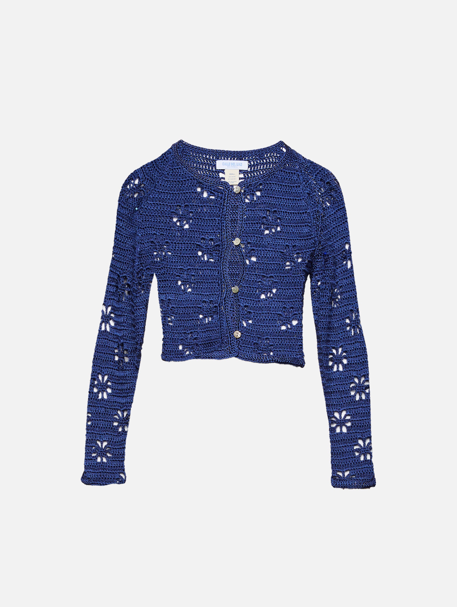Floral Crochet Cardigan | CALLE DEL MAR | elysewalker