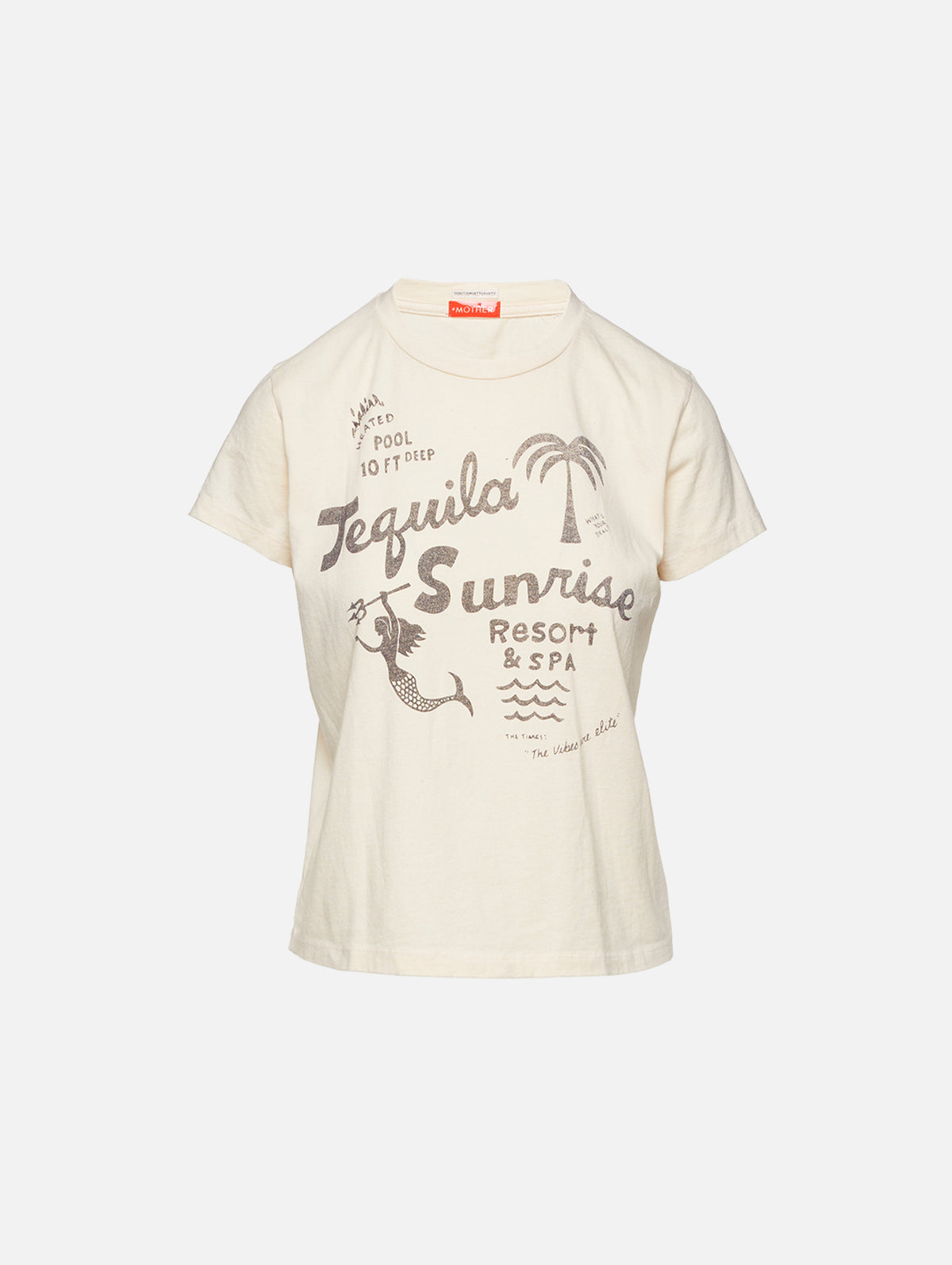 Boxy Goodie Goodie Tee,MOTHER,TEQUILA SUNRISE RESORT,Image 1