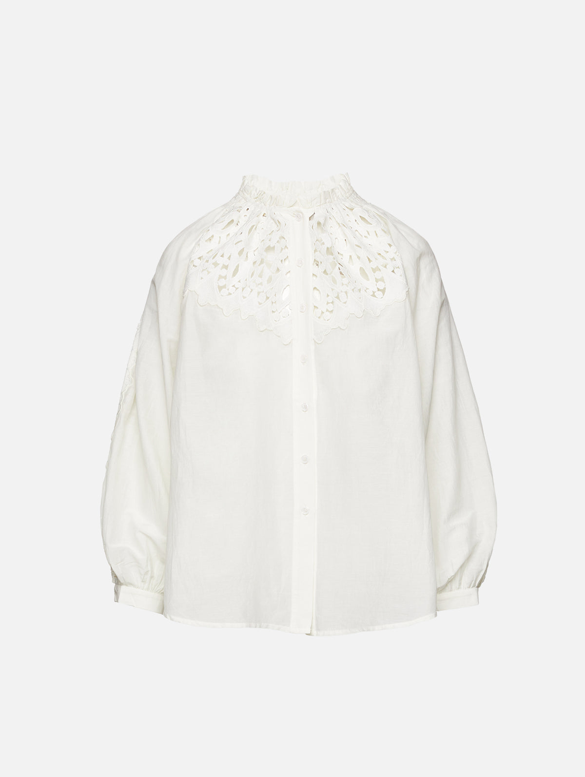 Camelias Mora Blouse,MARIA CHER,ECRU,Image 1