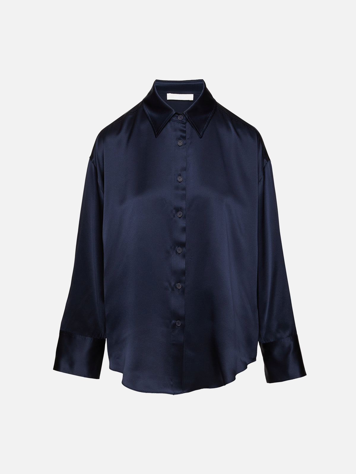 Benton Slouchy Button Down Shirt,SABLYN,MIDNIGHT NAVY,Image 1