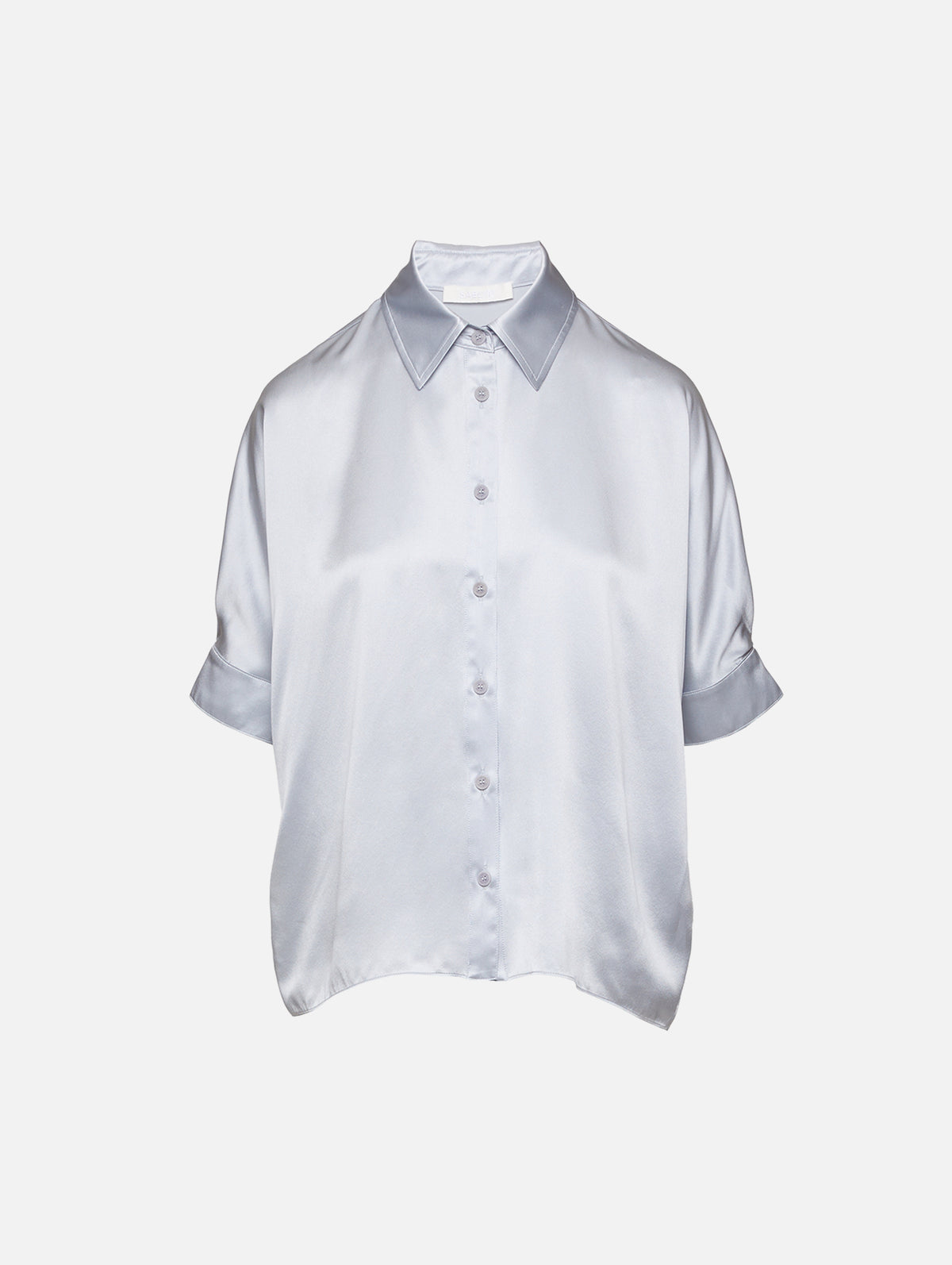 Gisele Relaxed Button Down Shirt,SABLYN,SKYE,Image 1