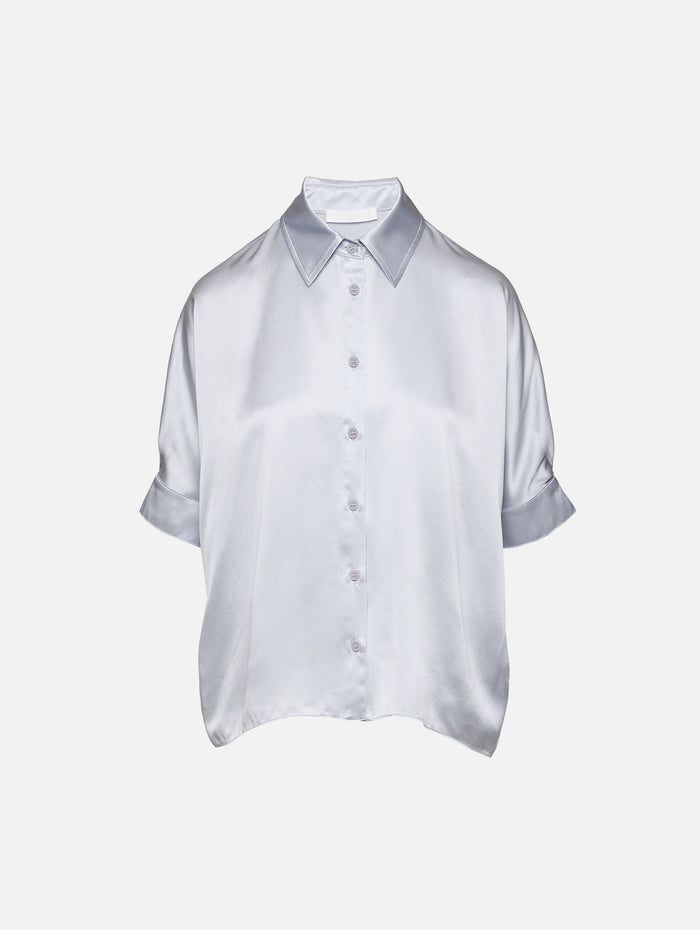 Gisele Relaxed Button Down Shirt,SABLYN,SKYE,Image 1