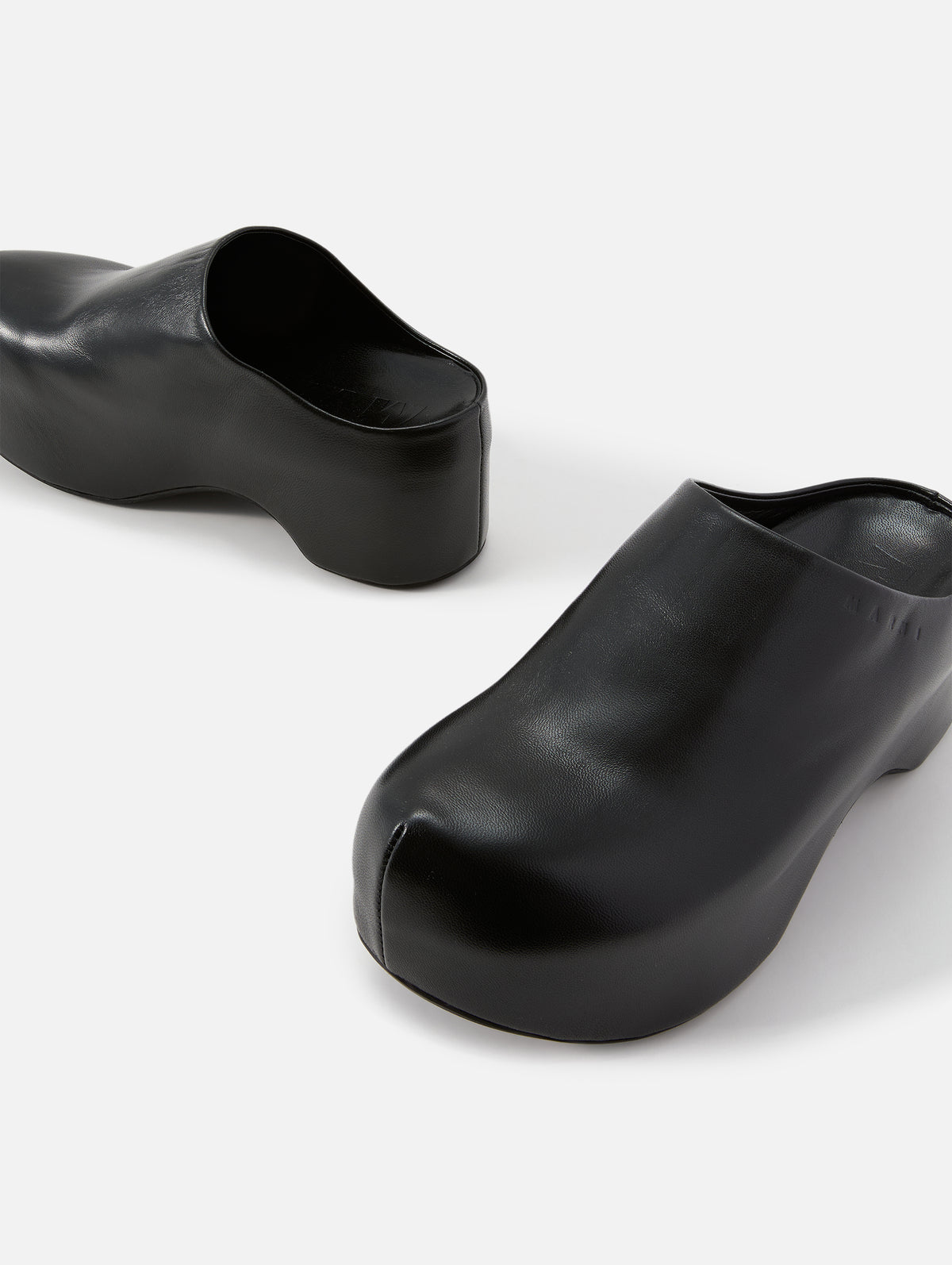 Sabot Clog,MARNI,BLACK,Image 2