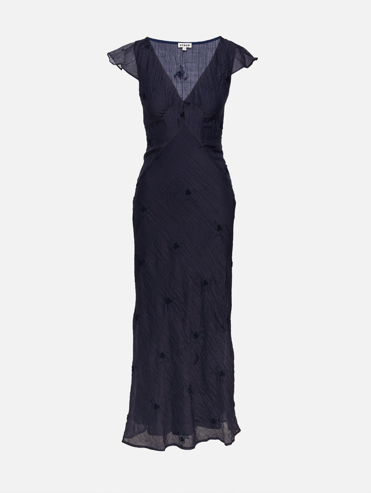 Nori Dress,STAUD,MIDNIGHT,Image 1