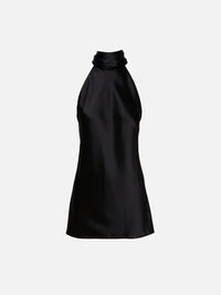 Mini Sienna Dress,GALVAN,BLACK,Image 1