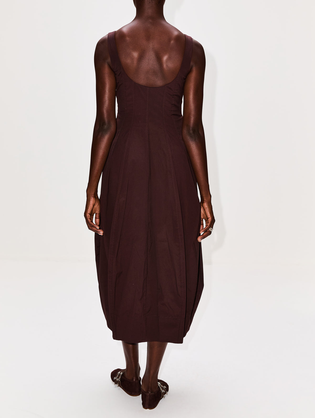Veda Dress,A.L.C.,GANACHE,Image 4