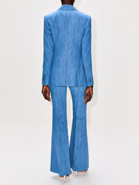 Leiva Blazer,GABRIELA HEARST,MEDIUM BLUE,Image 3