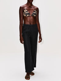 Konibo Bikini Top,JOHANNA ORTIZ,SAND/BLACK,Image 4