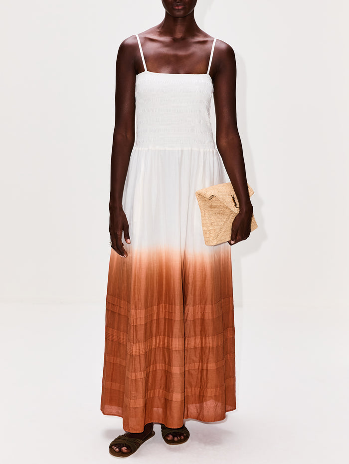 Pinazo Selva Midi Dress,MARIA CHER,BRICK,Image 1