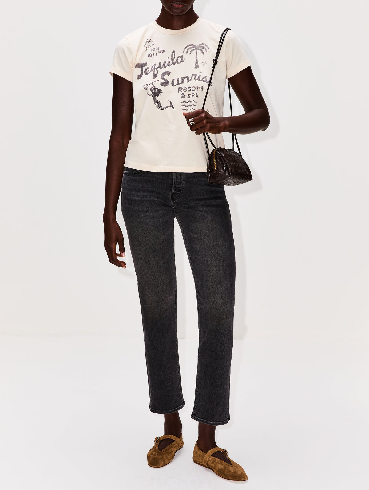 Boxy Goodie Goodie Tee,MOTHER,TEQUILA SUNRISE RESORT,Image 2