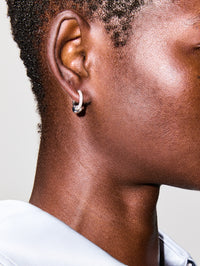 Mini Earring Piercing Diamonds,RAINBOW K JEWELRY,WHITE GOLD,Image 2