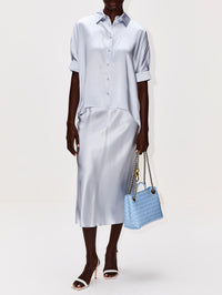 Gisele Relaxed Button Down Shirt,SABLYN,SKYE,Image 2