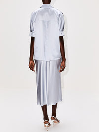 Gisele Relaxed Button Down Shirt,SABLYN,SKYE,Image 3