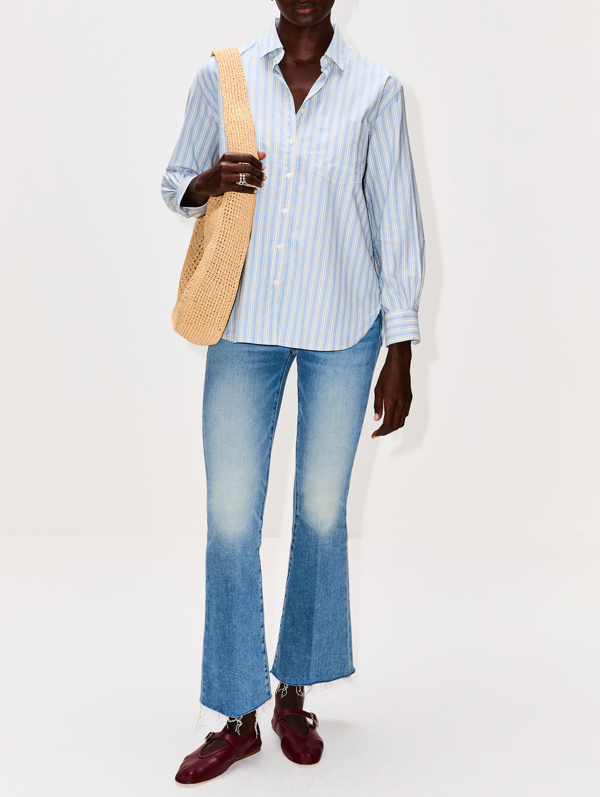 Weekender Fray Jean,MOTHER,GLOW UP,Image 2