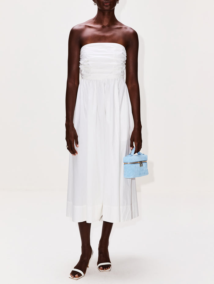 Clea Dress,XÍRENA,WHITE,Image 1