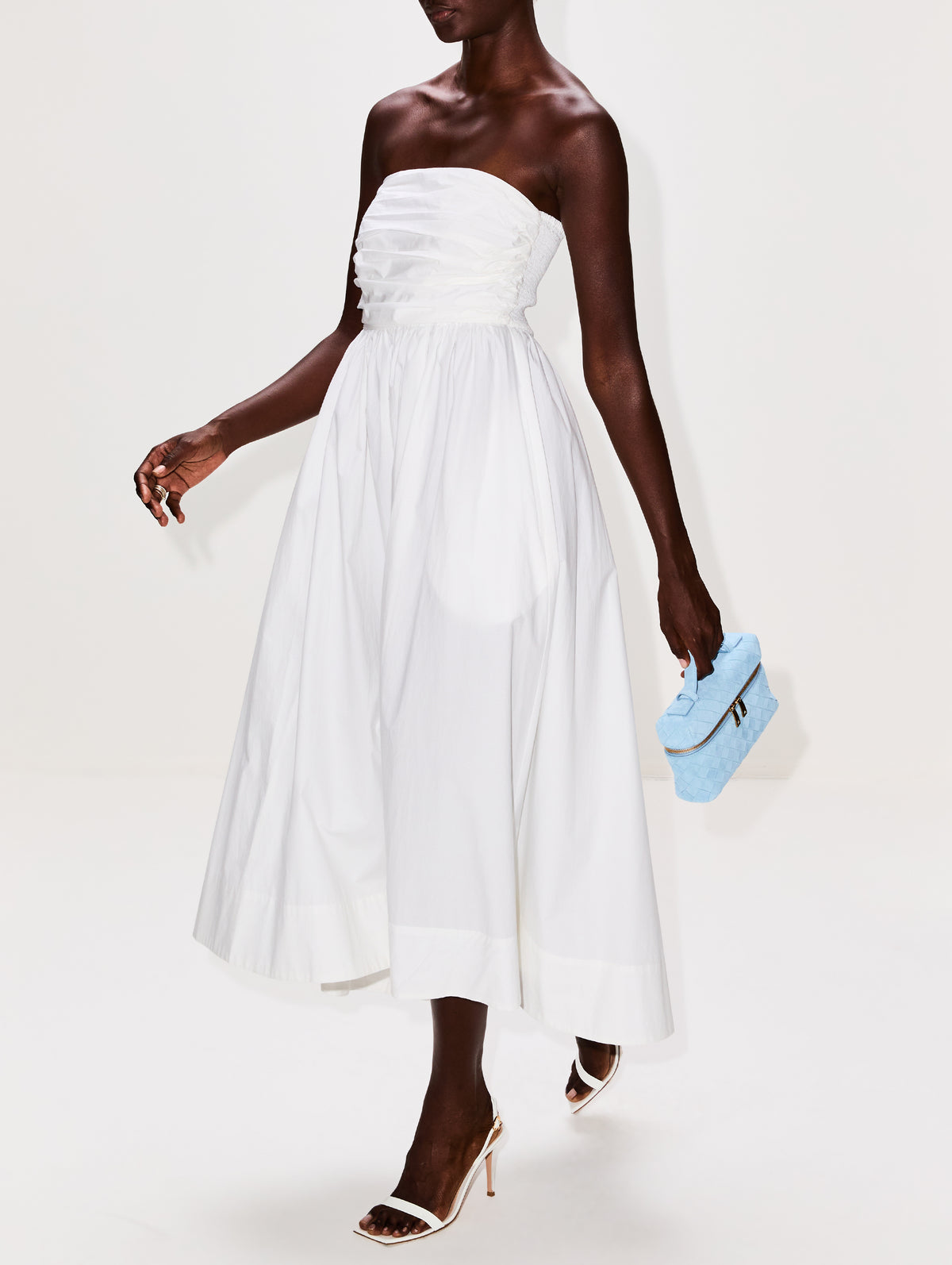 Clea Dress,XÍRENA,WHITE,Image 3