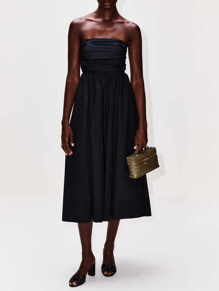 Clea Dress,XÍRENA,BLACK,Image 1