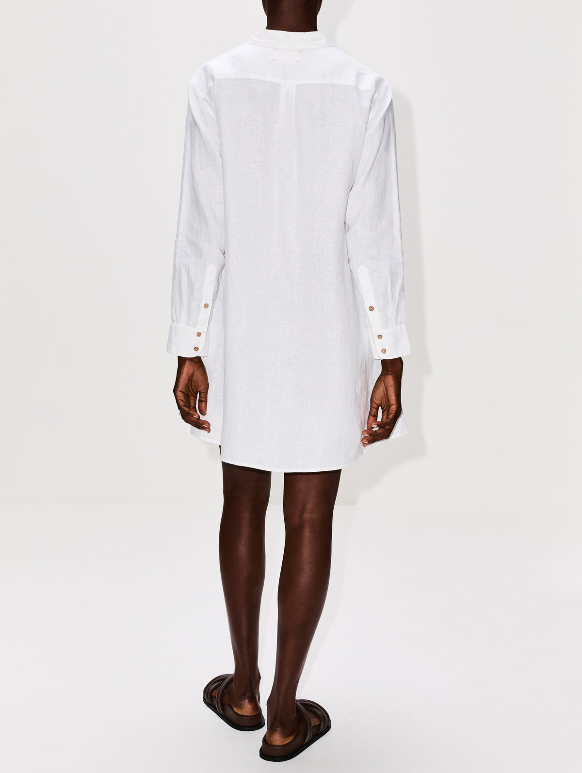 Bobby Dress,XÍRENA,WHITE,Image 4