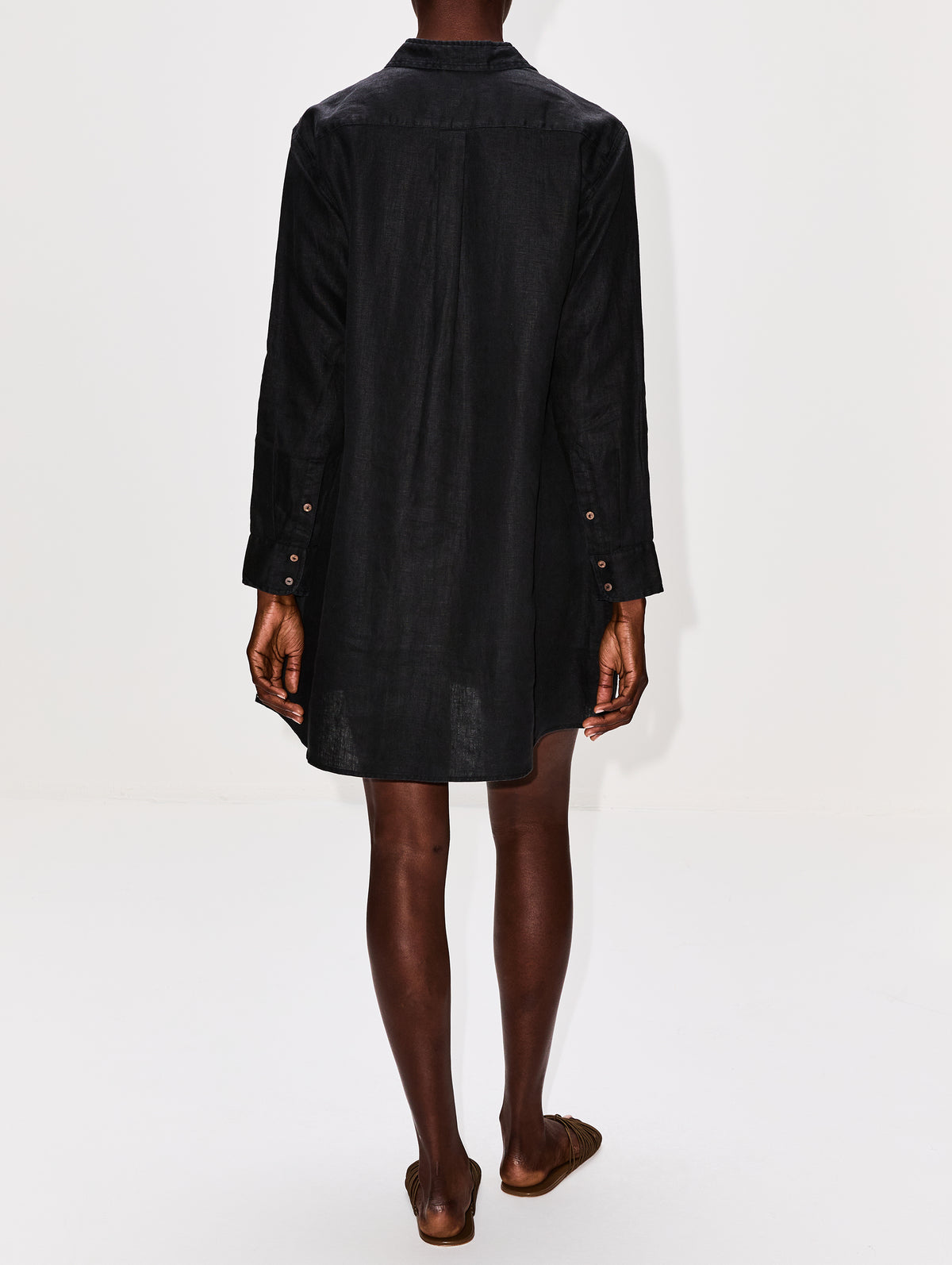 Bobby Dress,XÍRENA,BLACK,Image 4