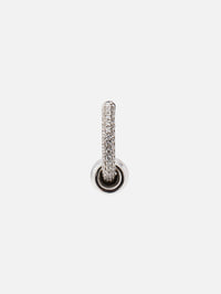 Mini Earring Piercing Diamonds,RAINBOW K JEWELRY,WHITE GOLD,Image 1