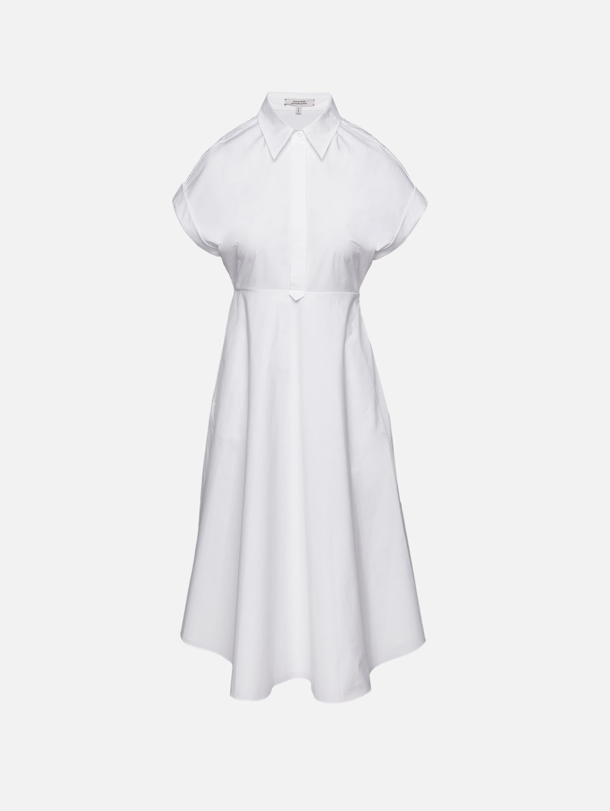 Poplin Power Dress,DOROTHEE SCHUMACHER,PURE WHITE,Image 1