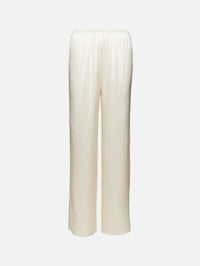 Elastic Waist Pant,CO,IVORY,Image 1