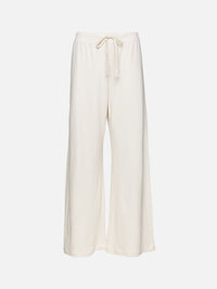 Drawstring Wide Leg Sweatpant,ÉTERNE,BONE,Image 1
