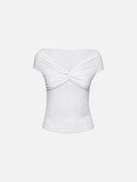 Chic Comfort Top,DOROTHEE SCHUMACHER,EGGSHELL,Image 1