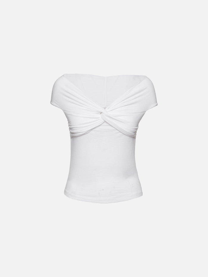 Chic Comfort Top,DOROTHEE SCHUMACHER,EGGSHELL,Image 1