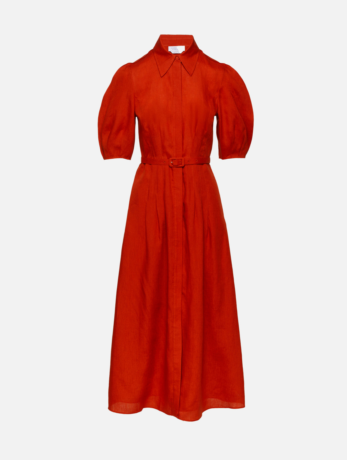 Maude Dress,GABRIELA HEARST,ANTELOPE ORANGE,Image 1