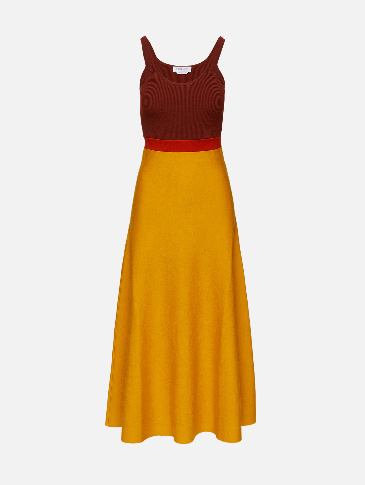 gabriela hearst knit dress Ardor ribbed cashmere and silk-blend midi dress - ivory