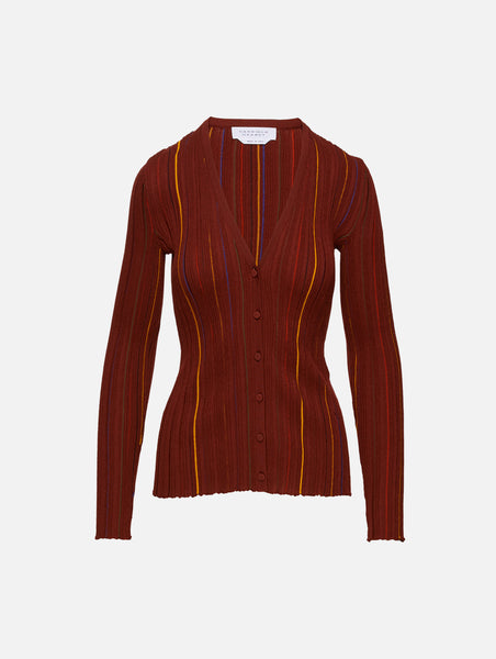 Barth Pinstripe Cardigan | GABRIELA HEARST | elysewalker