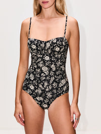 Dalila Ruched Maillot,ULLA JOHNSON,MIDNIGHT BLOOM,Image 2