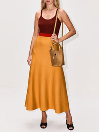 Spin Tote,CHLOÉ,GOLD KHAKI,Image 2