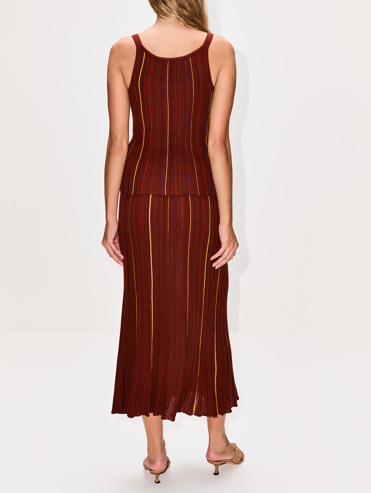 Yara Tank,GABRIELA HEARST,BURNT SIENNA,Image 3