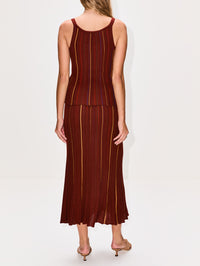 Yara Tank,GABRIELA HEARST,BURNT SIENNA,Image 3