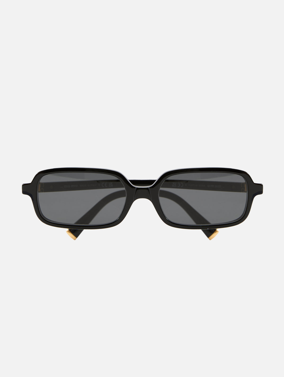 Square Sunglasses,MIU MIU EYEWEAR,BLACK,Image 1