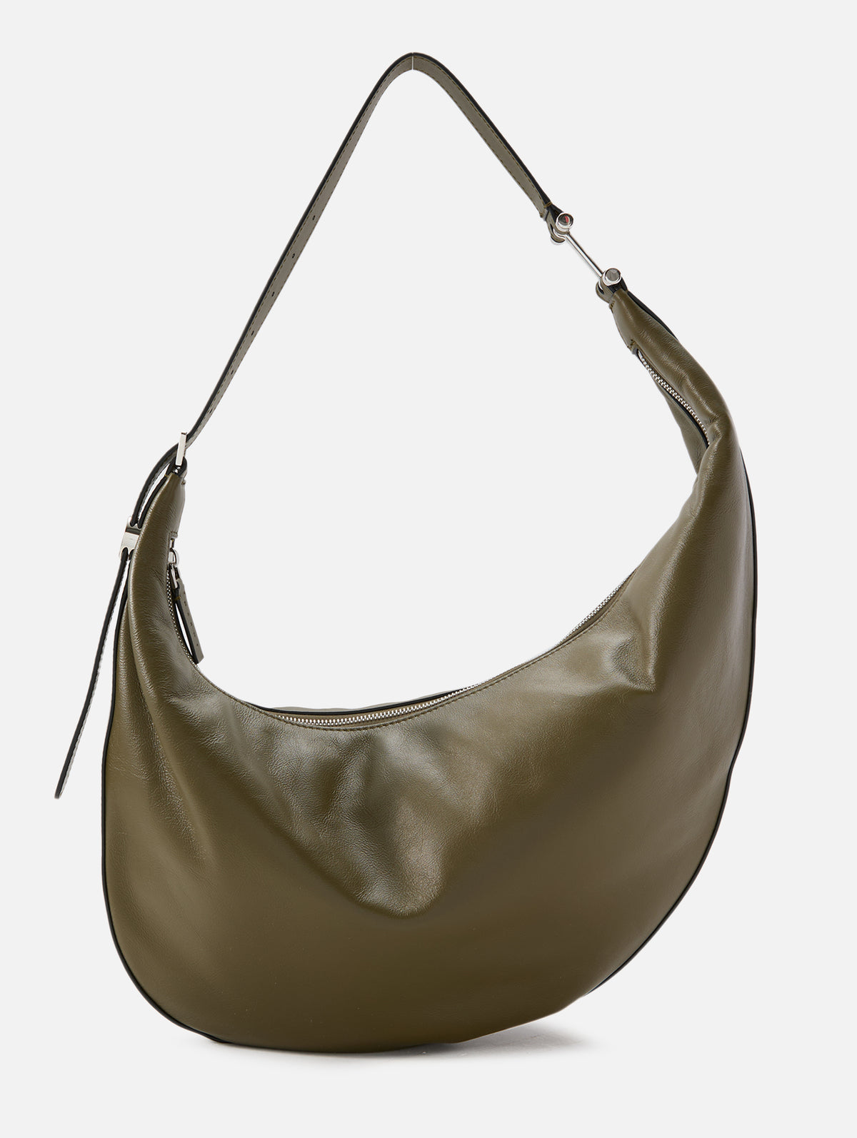 Small Hobo Bag,MARNI,DEEP SAGE,Image 1