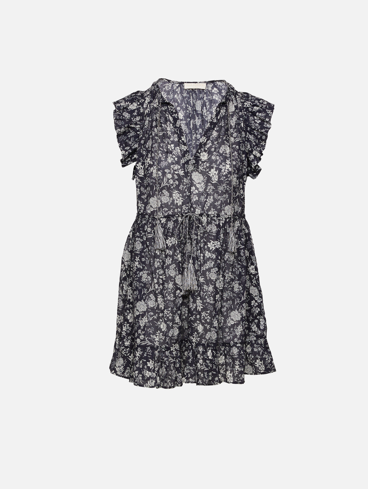 Kalina Mini Coverup,ULLA JOHNSON,MIDNIGHT BLOOM,Image 1
