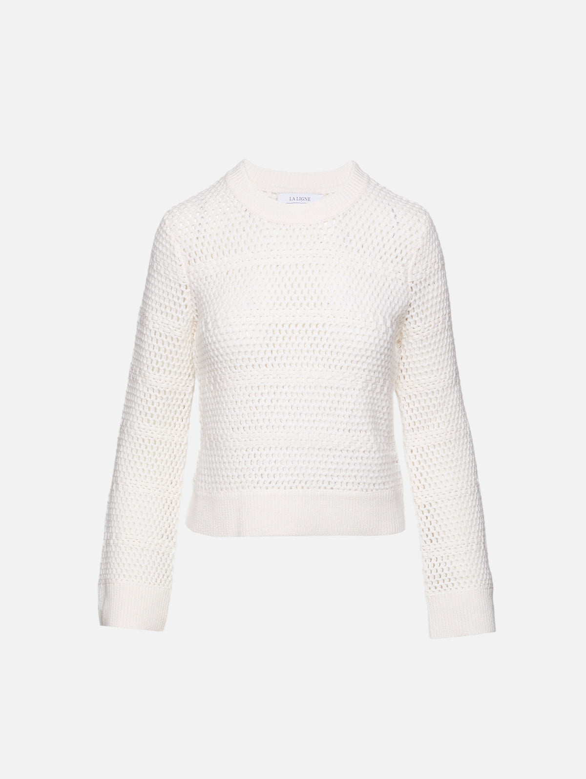 Lou Sweater,LA LIGNE,CREAM,Image 1