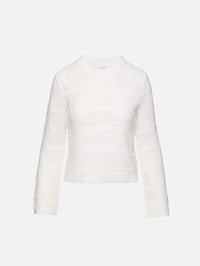 Lou Sweater,LA LIGNE,CREAM,Image 1