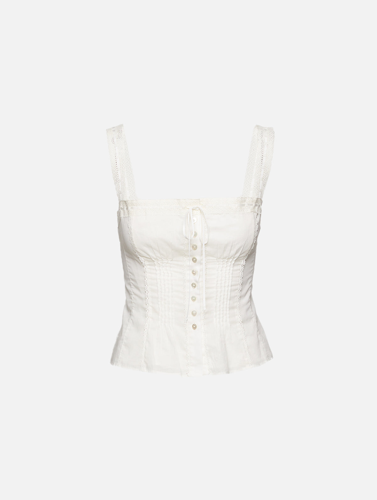 Matilde Top,STAUD,WHITE,Image 1